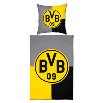 Borussia Dortmund BVB Wendebettwäsche Schwarz Gelb 135 x 200 cm